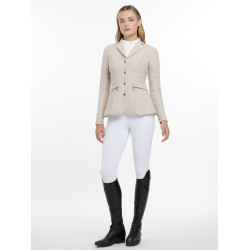 Veste de concours LeMieux Mesh Jessica Stone Gris Veste de concours LeMieux Mesh Jessica Stone Gris