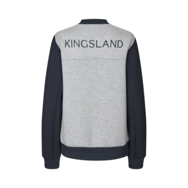 Bomber Kingsland KLNoa unisexe Gris clair mélangé