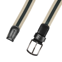 Ceinture Kingsland KLNatasha tressée Green june bug Vert