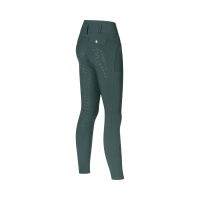 Pantalon Kingsland KLKimi fond intégral taille mi-haute femme aux morphologies en A Green june bug Vert