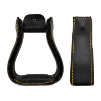 Étriers Western en Cuir Lakota Marron