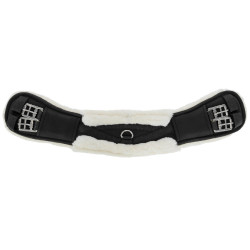 Sangle courte mouton synthétique Covalliero Noir Sangle courte mouton synthétique Covalliero Noir