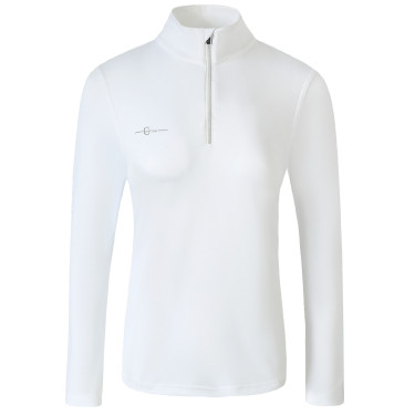 Polo Active Shirt femme Covalliero Blanc