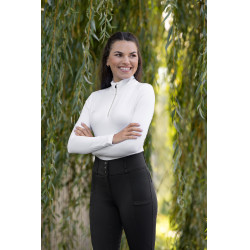 Polo Active Shirt femme Covalliero Blanc