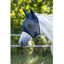 Masque anti-mouches Covalliero anti-UV Marine Bleu marine