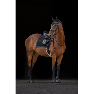 Bonnet anti-mouches Covalliero Linea Noir Bonnet anti-mouches Covalliero Linea Noir