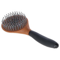 Brosse à crinière 2K Covalliero Marron / noir Brosse à crinière 2K Covalliero Marron / noir