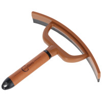 Couteau de chaleur courbé Covalliero Deluxe Marron / noir