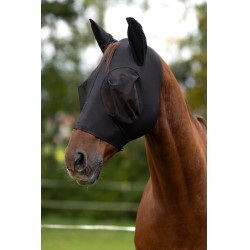 Masque anti-mouches FinoStretch Zipper Covalliero Noir