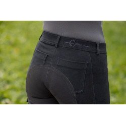 Pantalon d'équitation Covalliero BasicPlus Jodhpur femme Graphite Gris Pantalon d'équitation Covalliero BasicPlus Jodhpur femme Graphite Gris