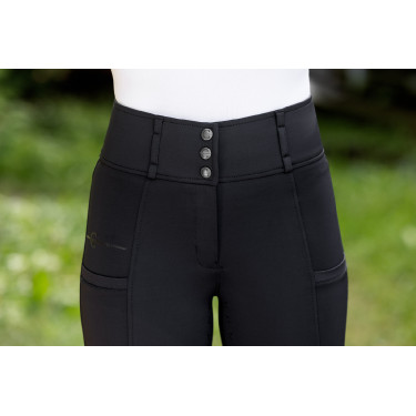 Pantalon d'équitation Covalliero HighWaist femme Noir