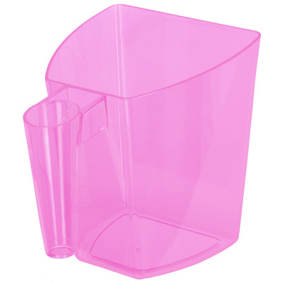 Mesure à grains Kerbl transparente Rose