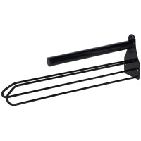 Porte-selle avec support de tapis de selle Kerbl Noir