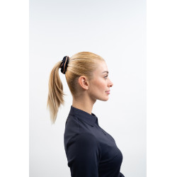 Chouchou Spidy Harcour Marine / abricot Bleu marine Chouchou Spidy Harcour Marine / abricot Bleu marine