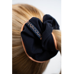 Chouchou Spidy Harcour Marine / abricot Bleu marine Chouchou Spidy Harcour Marine / abricot Bleu marine