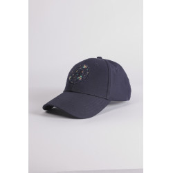 Casquette Cajou Harcour Marine mosaic Bleu marine