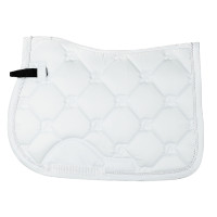 Tapis de selle Mixte Bates Blanc Tapis de selle Mixte Bates Blanc