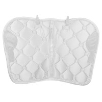 Tapis de selle Mixte Bates Blanc Tapis de selle Mixte Bates Blanc