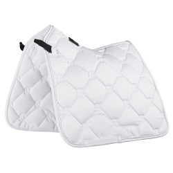 Tapis de selle Dressage Bates Blanc Tapis de selle Dressage Bates Blanc