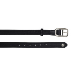 Ceinture en cuir Bates Noir