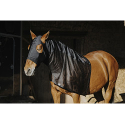 Protection de cou intégral Equithème Lycra/Mesh Noir Protection de cou intégral Equithème Lycra/Mesh Noir