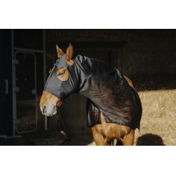 Protection de cou intégral Equithème Lycra/Mesh Noir Protection de cou intégral Equithème Lycra/Mesh Noir
