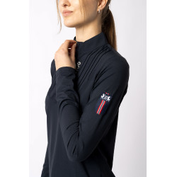 Top d'entraînement B Vertigo Demi femme Bleu marine foncé Top d'entraînement B Vertigo Demi femme Bleu marine foncé