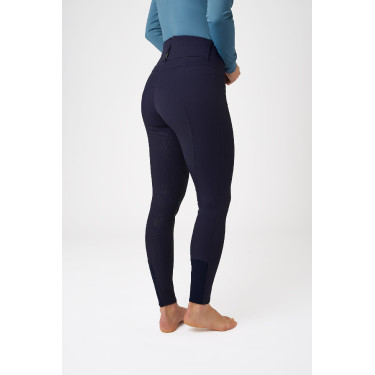 Pantalon fond peau silicone Tiffany B Vertigo femme Bleu marine foncé