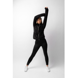 Veste polaire nounours Merida Horze femme Noir