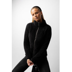 Veste polaire nounours Merida Horze femme Noir