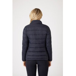 Veste matelassée légère Horze Alicia femme Bleu marine