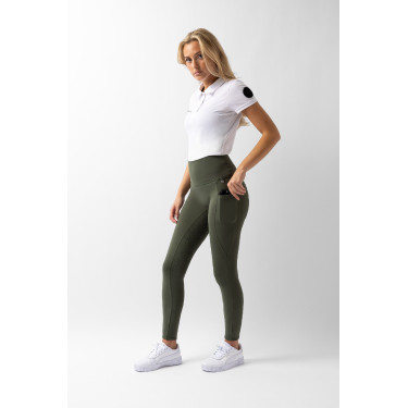 Legging taille haute fond intégral silicone Gillian Horze femme Legging taille haute fond intégral silicone Gillian Horze femme