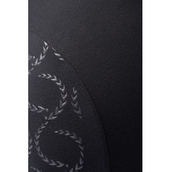 Legging taille haute fond intégral silicone Gillian Horze femme Noir