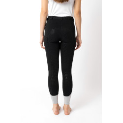 Pantalon d'équitation Horze Felicia fond intégral grip Noir