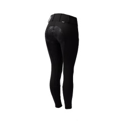 Pantalon Thermo Grand Prix Horze avec fond peau silicone femme Noir
