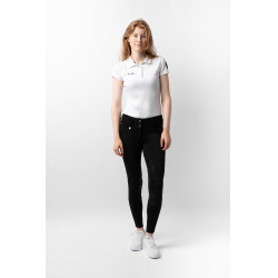 Pantalon Thermo Grand Prix Horze avec fond peau silicone femme Noir