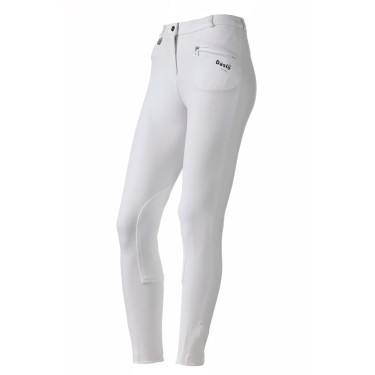 Pantalon Daslö Femme Maille Epaisse Blanc