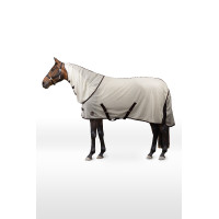 Couverture anti-mouches Horze Paso Fino avec couvre-cou amovible et protection UV Windsor wine Bordeaux