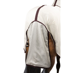 Couverture anti-mouches Horze Paso Fino avec couvre-cou amovible et protection UV Windsor wine Bordeaux