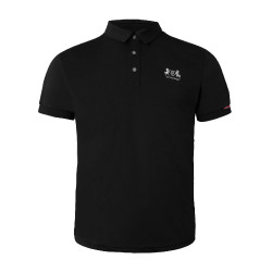 Polo fonctionnel B Vertigo Flynn homme Noir