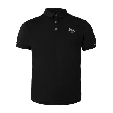 Polo fonctionnel B Vertigo Flynn homme Noir
