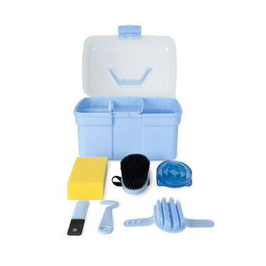 Boîte et brosses de pansage Horze enfant Boîte et brosses de pansage Horze enfant