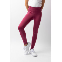 Collants d'équitation Horze Dea enfant Rose sèche Collants d'équitation Horze Dea enfant Rose sèche