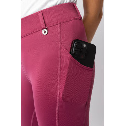 Collants d'équitation Horze Dea enfant Rose sèche Collants d'équitation Horze Dea enfant Rose sèche