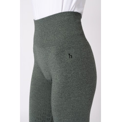 Collants Scrunch Horze Nessa full grip sans coutures Ouverture Bleu marine