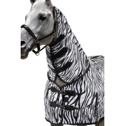 Couverture anti-mouches Horze Defender Zèbre Motifs