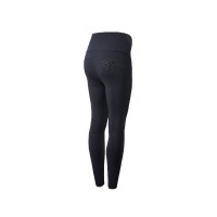 Legging de maternité Horze Ginny fond intégral grip poches téléphone Bleu marine foncé