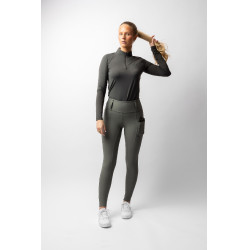 Pantalon d'équitation B Vertigo hybride compression Chiara femme Basilic chaud Rose Pantalon d'équitation B Vertigo hybride compression Chiara femme Basilic chaud Rose