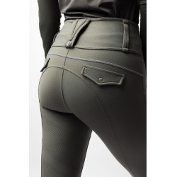 Pantalon d'équitation B Vertigo hybride compression Chiara femme Basilic chaud Rose Pantalon d'équitation B Vertigo hybride compression Chiara femme Basilic chaud Rose