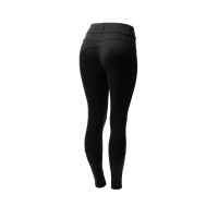 Pantalon d'équitation Horze Evelyn fond intégral femme Noir Pantalon d'équitation Horze Evelyn fond intégral femme Noir